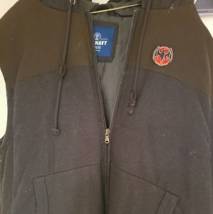 Old navy mens vest Forrest green used